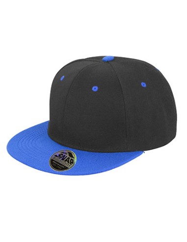 R-RC082X-Bronx Original Flat Peak Snapback Dual Colour Cap